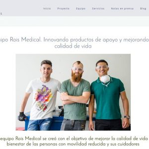 Creación de contenidos web y diseño web en Elx. Parque científico UMH. Comunicación corporativa. Estudio de diseño. Agencia de publicidad Alicante
