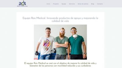 Creación de contenidos web y diseño web en Elx. Parque científico UMH. Comunicación corporativa. Estudio de diseño. Agencia de publicidad Alicante