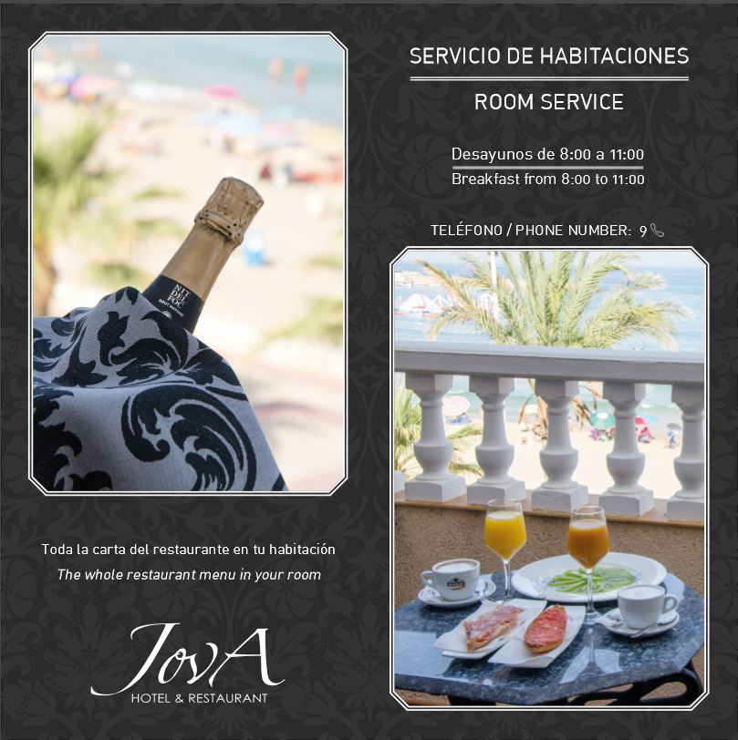 diseño de flyer para hotel Campello - estudio de diseño gráfico Alicante