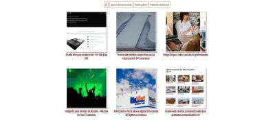 mantenimiento de contenidos web - agencia de publicidad en Alicante, estudio de diseño web, productora audiovisual