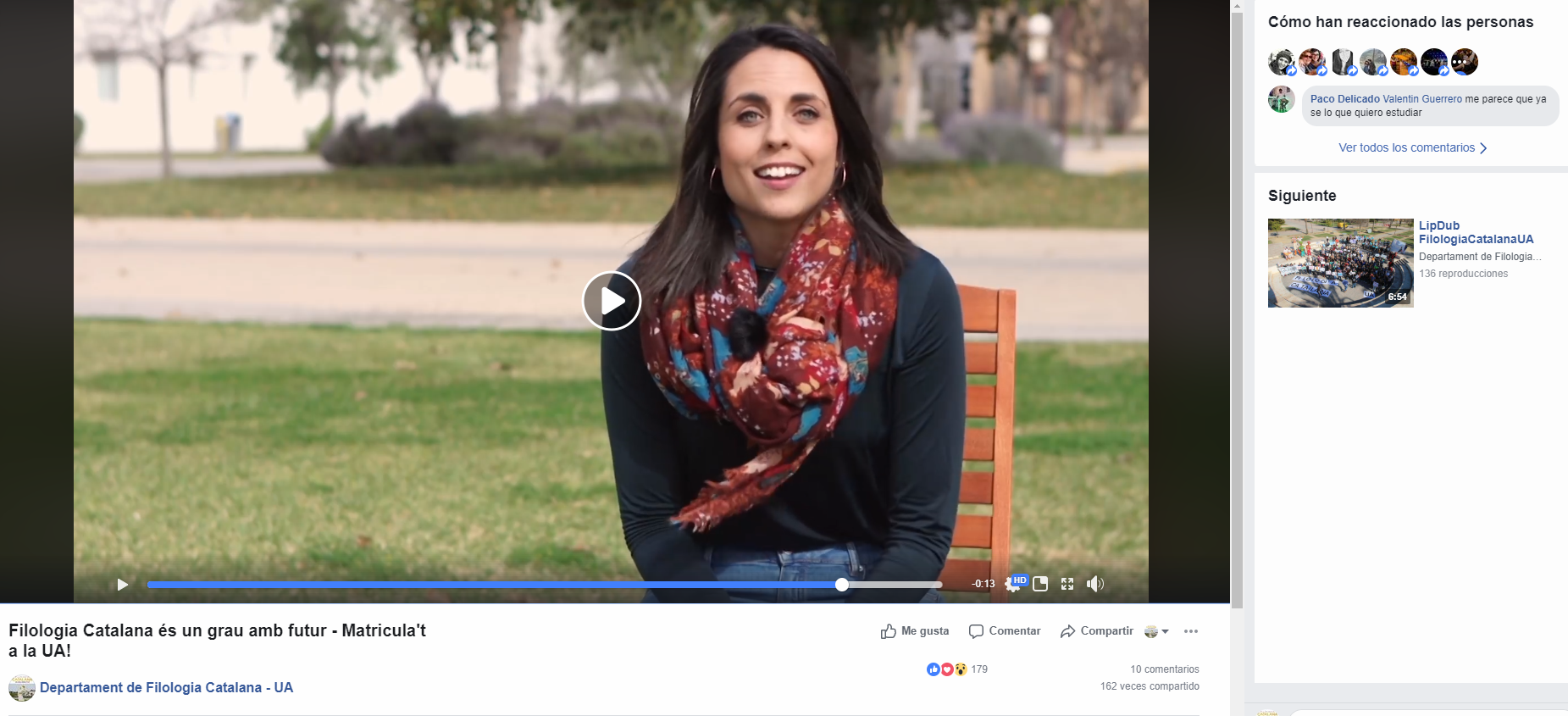 Campaña de publicidad para Filología Catalana en la Universidad de Alicante