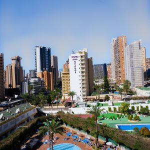 Análisis fotográfico de los mejores hoteles en Benidorm