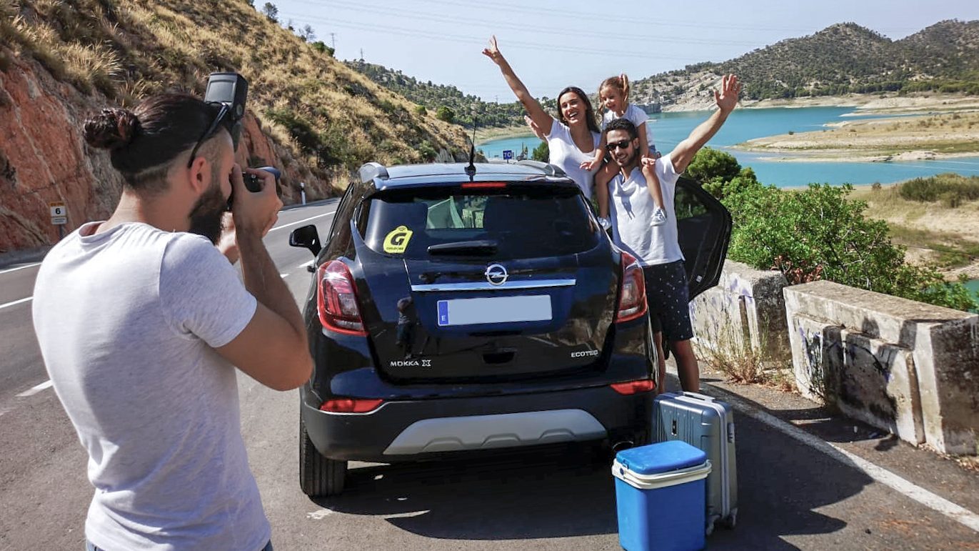 Fotografía de coches para empresa de alquiler GoldCar e InterRent en Alicante