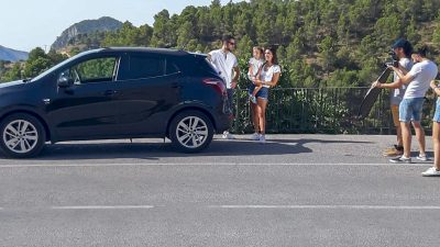 Fotografía de coches para empresa de alquiler GoldCar e InterRent en Alicante