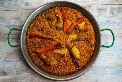 Diseño web para marca de paellas valencianas