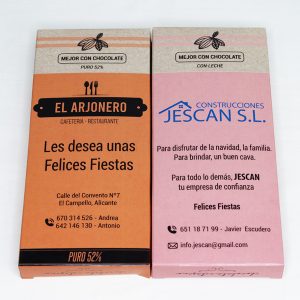 Diseño de packaging en Alicante para “Mejor con chocolate”