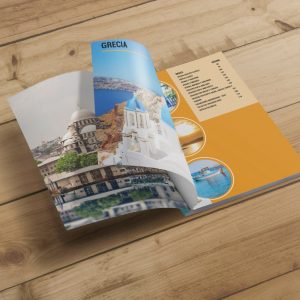 Diseño de catálogo para agencia de viajes en Alicante