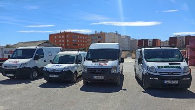 2020 rotulación de furgonetas en Alicante para empresas de construcción - Estudio de diseño Sarsia
