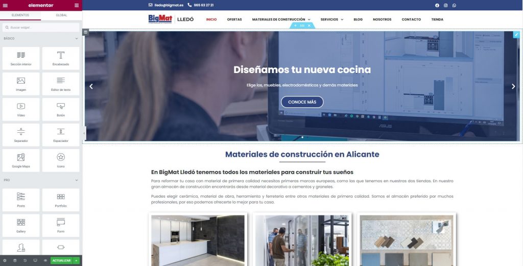 El diseño web con Elementor, toda una revolución - Sàrsia Publicitat