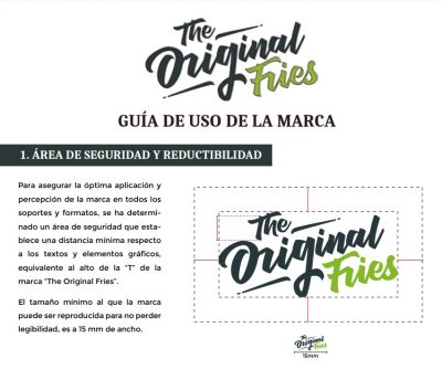 diseño de marca en granada original fries